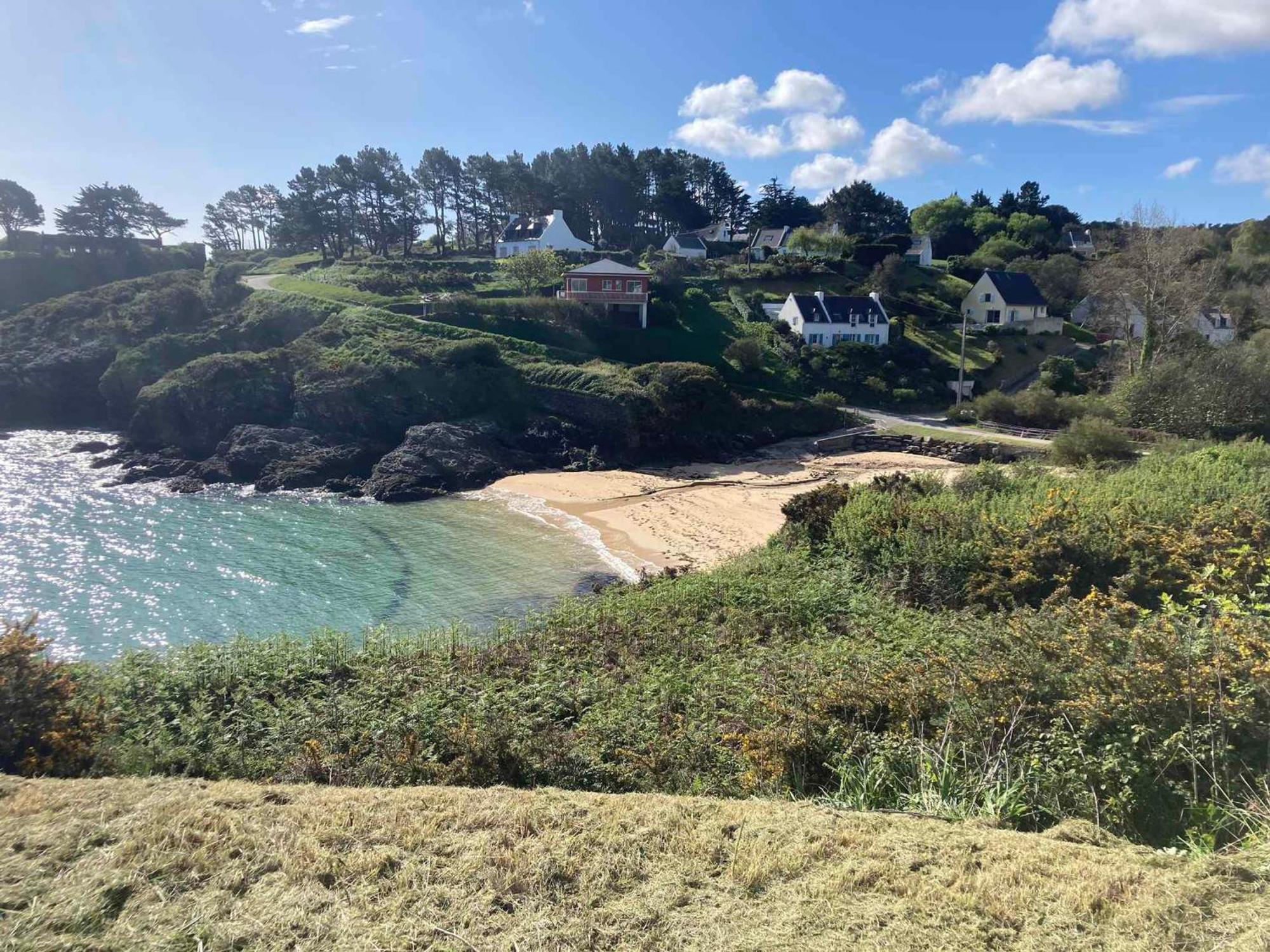 Studio Renove Avec Parking, Wifi, Proche Plage Et Centre - Fr-1-418-93 Le Palais Eksteriør bilde