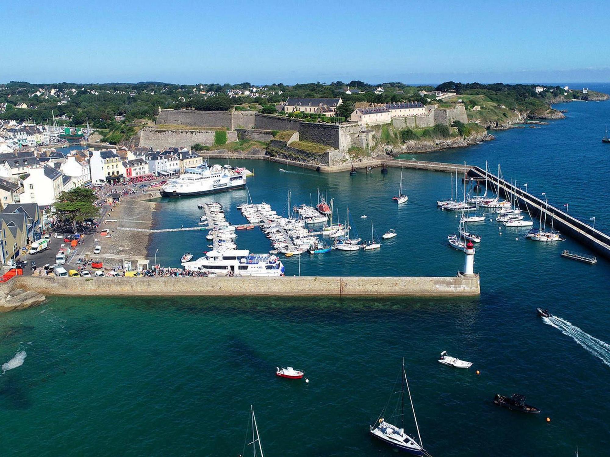 Studio Renove Avec Parking, Wifi, Proche Plage Et Centre - Fr-1-418-93 Le Palais Eksteriør bilde